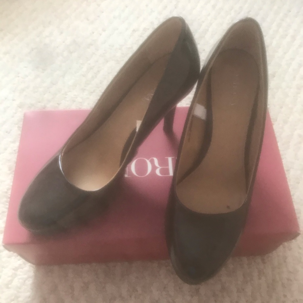 ⭐️Merona Black Patent Heels⭐️